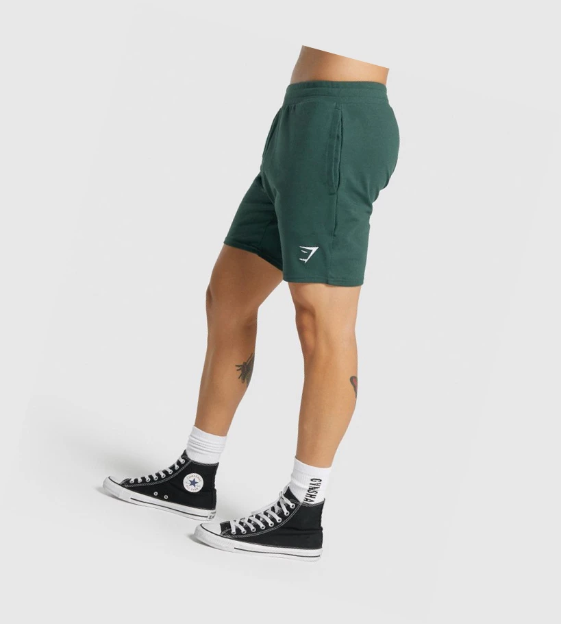 Bermudas Gymshark Essential 7ﾔ Hombre Verdes Oscuro | PFHZKRU-57