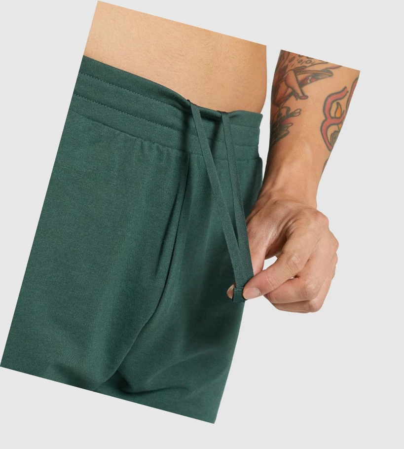 Bermudas Gymshark Essential 7ﾔ Hombre Verdes Oscuro | PFHZKRU-57