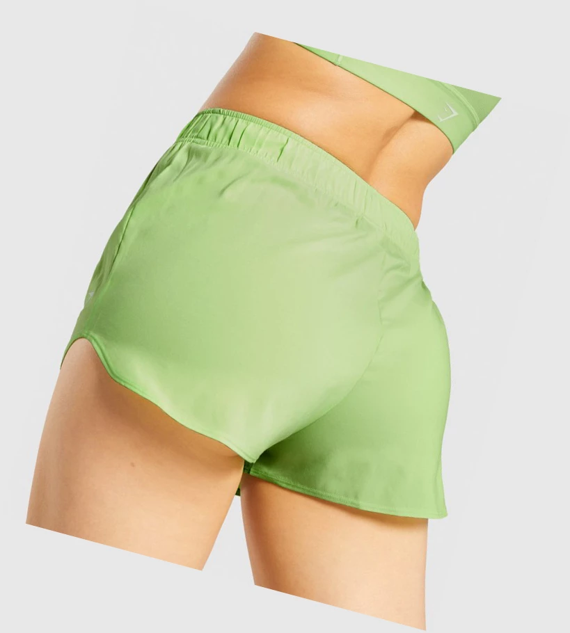 Bermudas Gymshark Essential Loose Entrenamiento Mujer Verdes | CGIMQBP-15