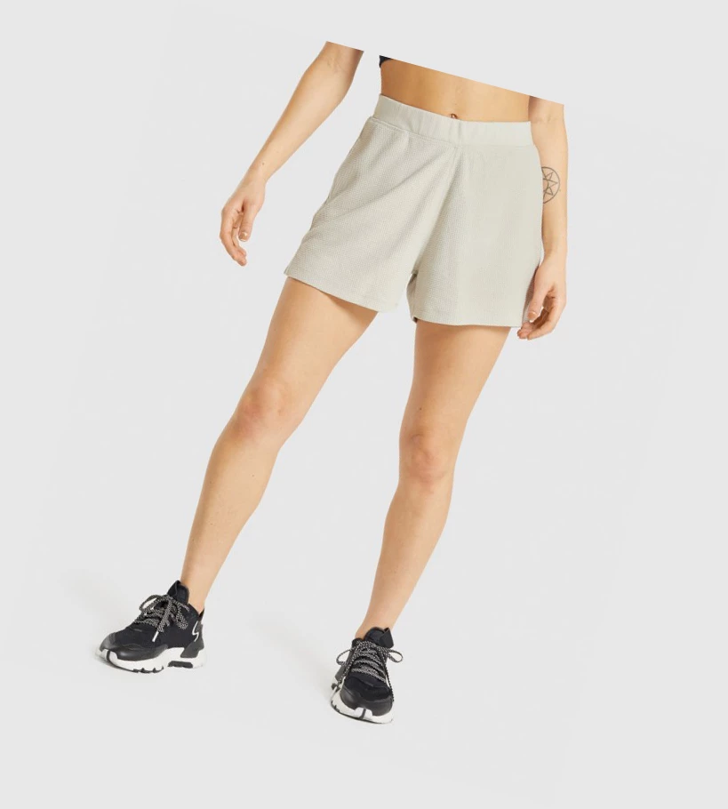 Bermudas Gymshark Pause Loose Mujer Grises | BUVEOYL-51