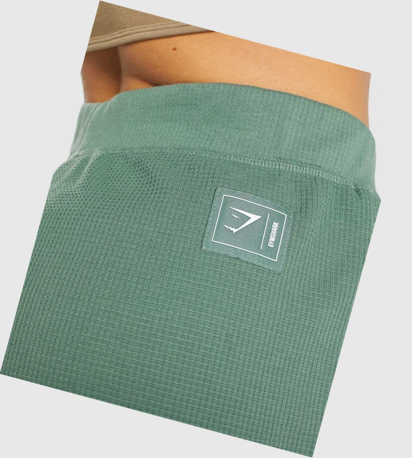 Bermudas Gymshark Pause Loose Mujer Verdes | VFYXIHJ-94