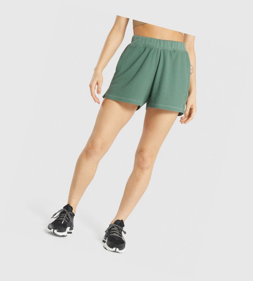 Bermudas Gymshark Pause Loose Mujer Verdes | VFYXIHJ-94