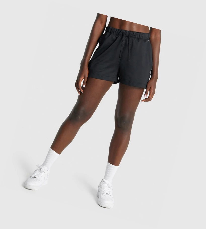 Bermudas Gymshark Recess Mujer Negros | QWEBJLN-96