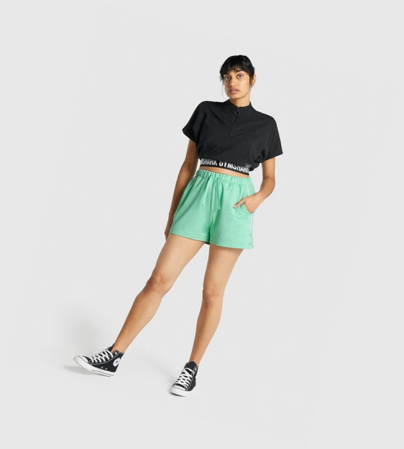 Bermudas Gymshark Recess Mujer Verdes Claro | ERWGNOU-46