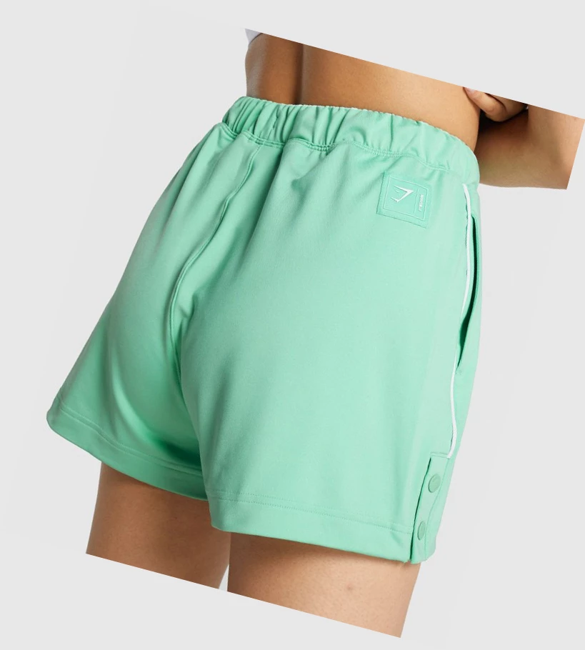 Bermudas Gymshark Recess Mujer Verdes Claro | ERWGNOU-46