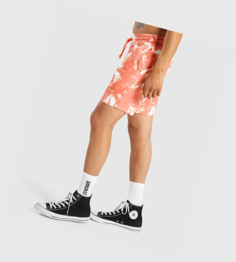 Bermudas Gymshark Restore Hombre Naranjas | DLVYMIW-64