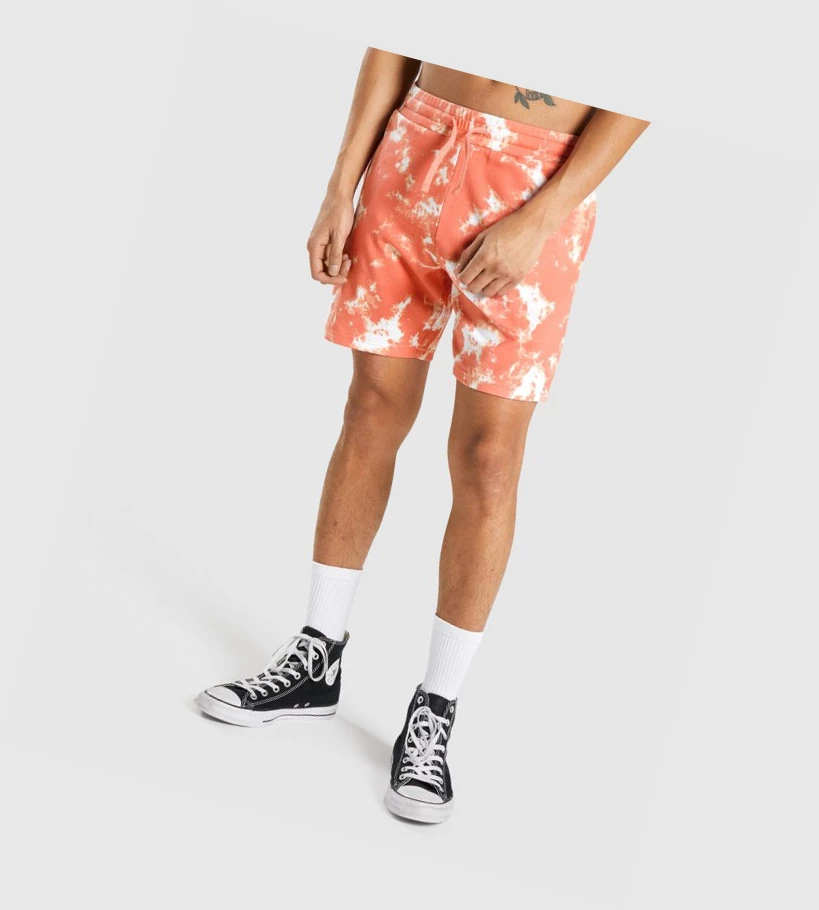 Bermudas Gymshark Restore Hombre Naranjas | DLVYMIW-64