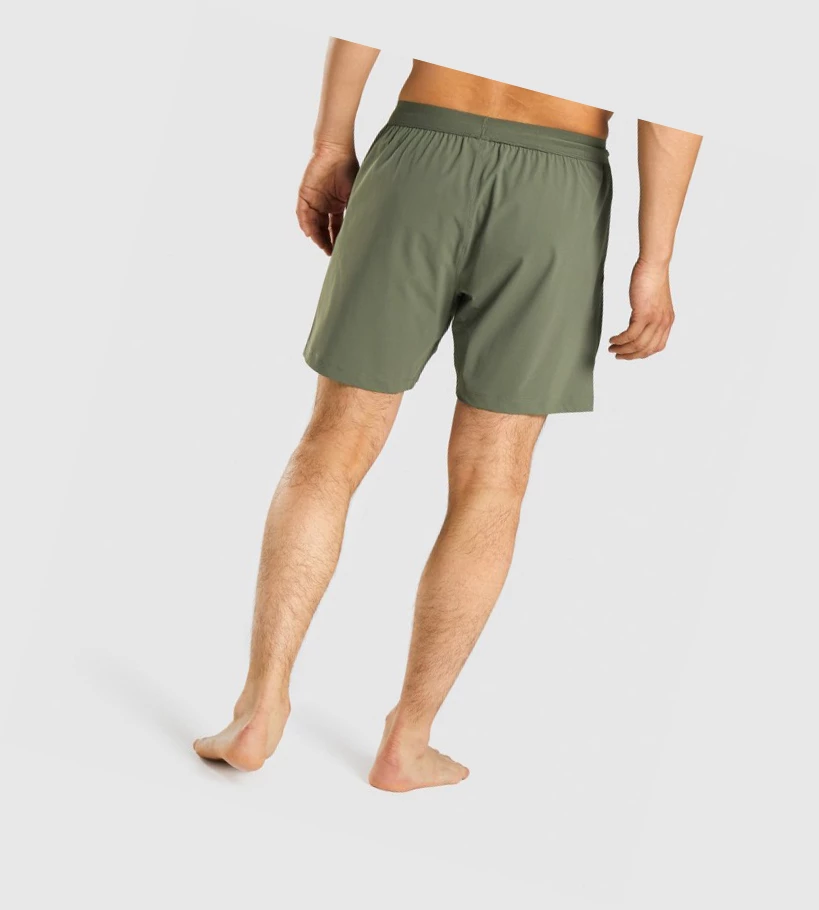 Bermudas Gymshark Studio Hombre Verdes | KVIWMNL-92