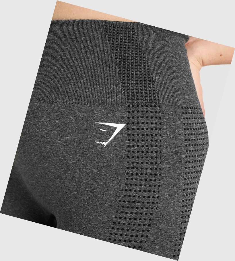 Bermudas Gymshark Vital Seamless 2.0 Mujer Grises | MWPXEIS-46