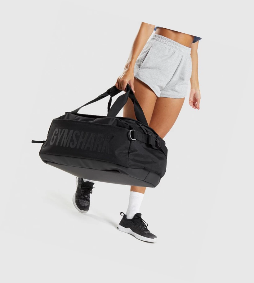 Bolsos & Mochilas Gymshark Lifting Club Gym Mujer Negros | YBLXHKF-37