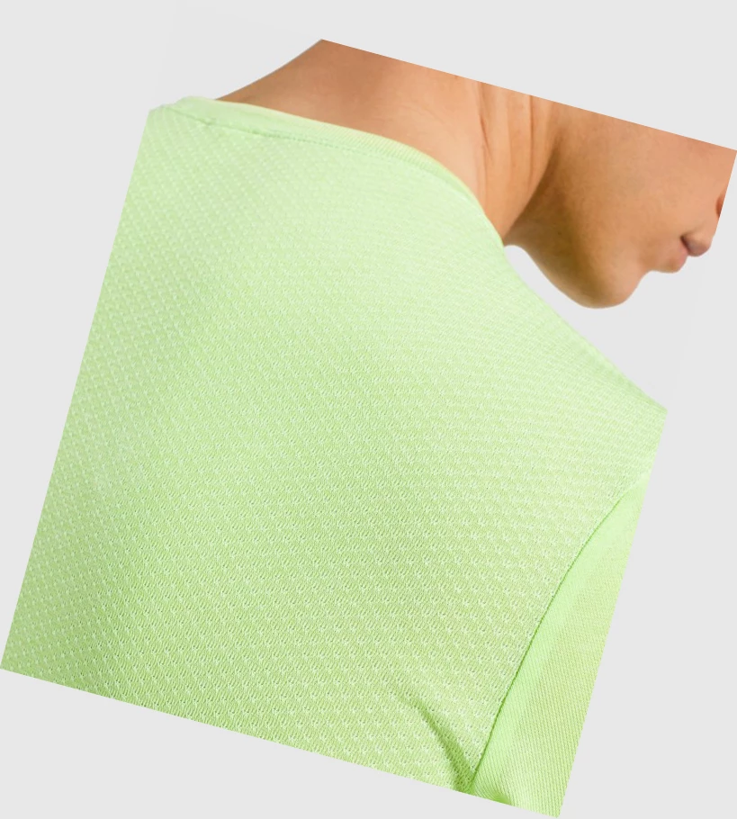 Camiseta Gymshark Vital Hombre Verdes | HKCEAZU-91