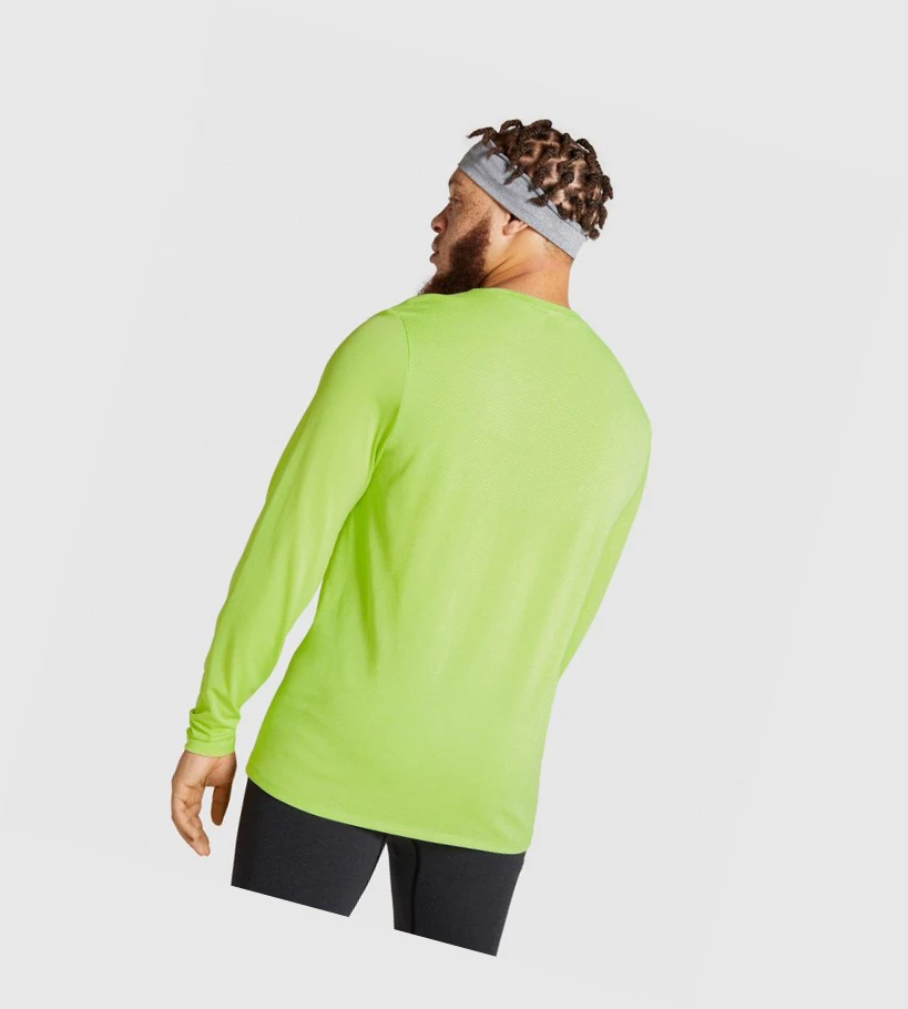 Camiseta Gymshark Vital Hombre Verdes | OVZXKBE-27