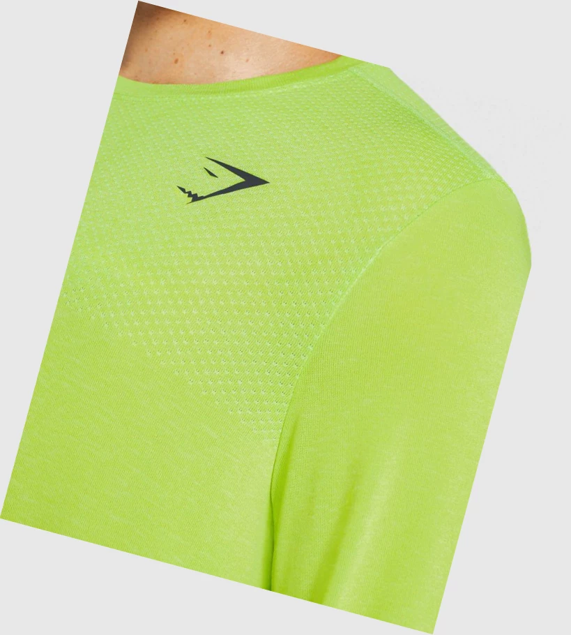 Camiseta Gymshark Vital Hombre Verdes | OVZXKBE-27