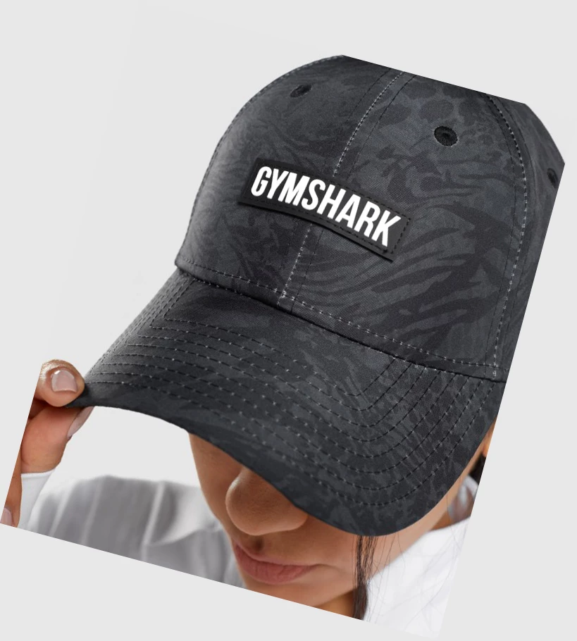 Headwear Gymshark Manimal Snapback Mujer Negros | JYWQVNS-39