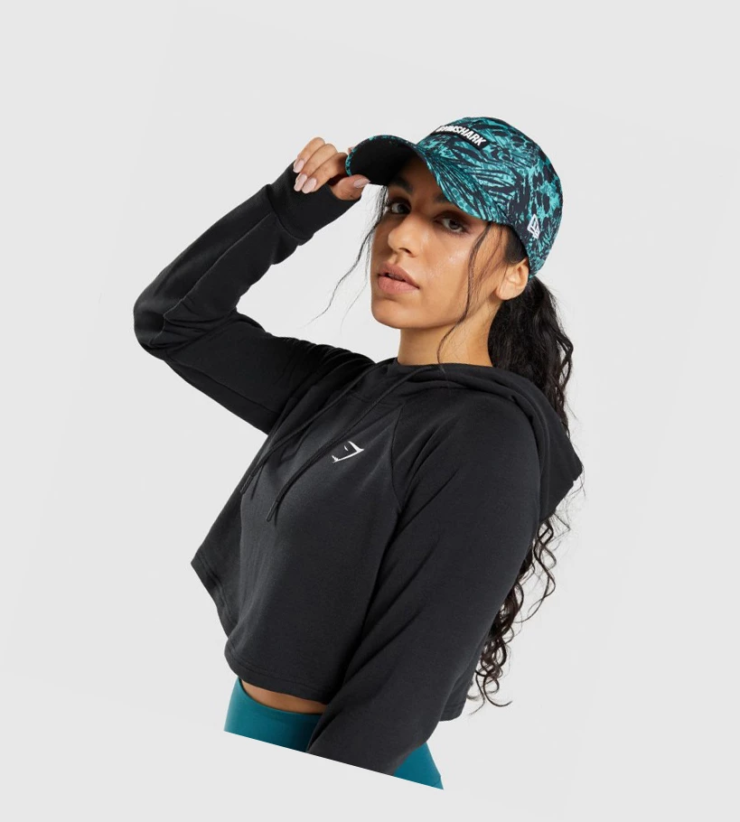 Headwear Gymshark Manimal Snapback Mujer Turquesa | ZYJBUNI-41