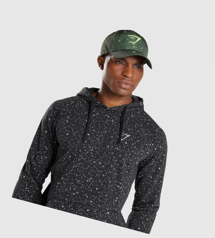 Headwear Gymshark New Era Universe Print Mujer Verdes Blancos | IXUWLVF-26