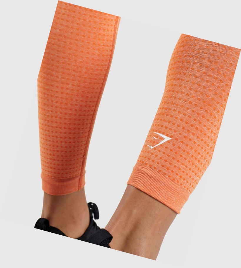 Leggins Gymshark Vital Seamless 2.0 High Waisted Mujer Albaricoque Naranjas | MKOJBRU-91