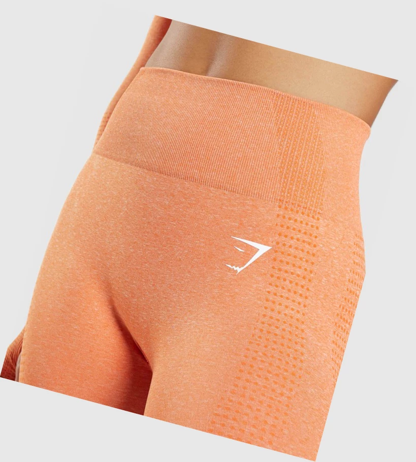 Leggins Gymshark Vital Seamless 2.0 High Waisted Mujer Albaricoque Naranjas | MKOJBRU-91