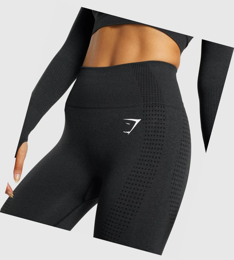 Leggins Gymshark Vital Seamless 2.0 High Waisted Mujer Negros | RCBMUAF-60