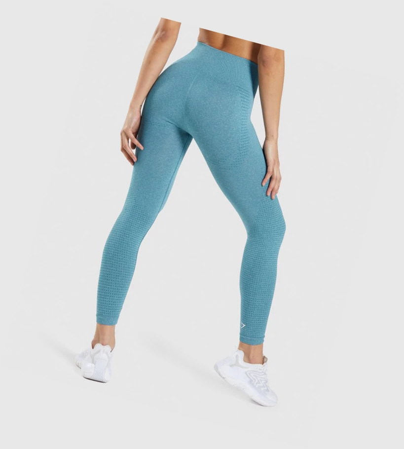 Leggins Gymshark Vital Seamless 2.0 High Waisted Mujer Turquesa | RKSMDBQ-67