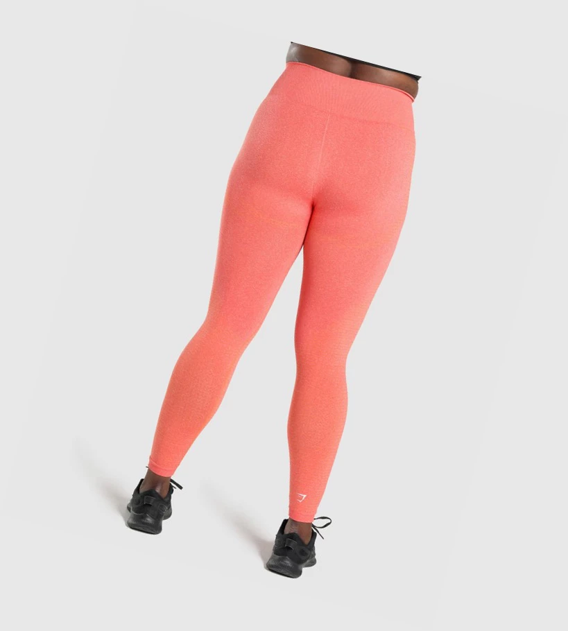 Leggins Gymshark Vital Seamless 2.0 High Waisted Mujer Naranjas | SNCGLYE-71