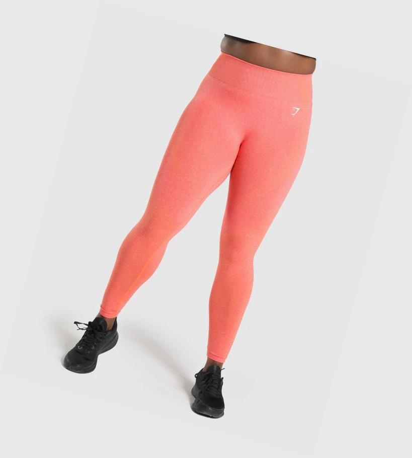 Leggins Gymshark Vital Seamless 2.0 High Waisted Mujer Naranjas | SNCGLYE-71