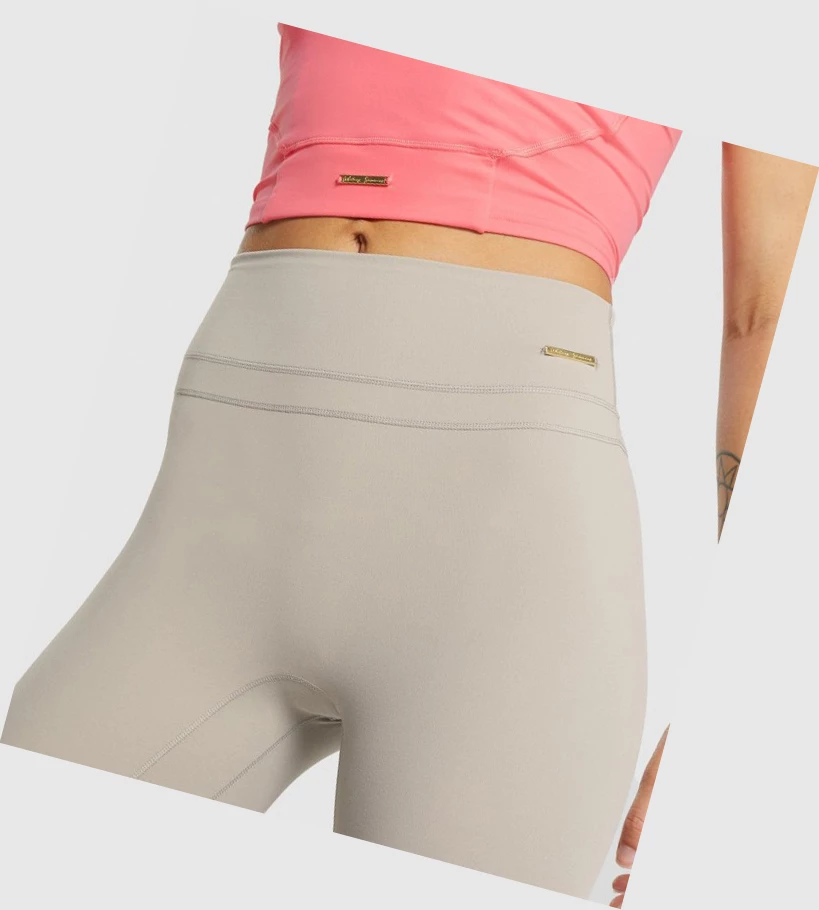 Leggins Gymshark Whitney High Rise High Waisted Mujer Blancos | MBLYGJP-72