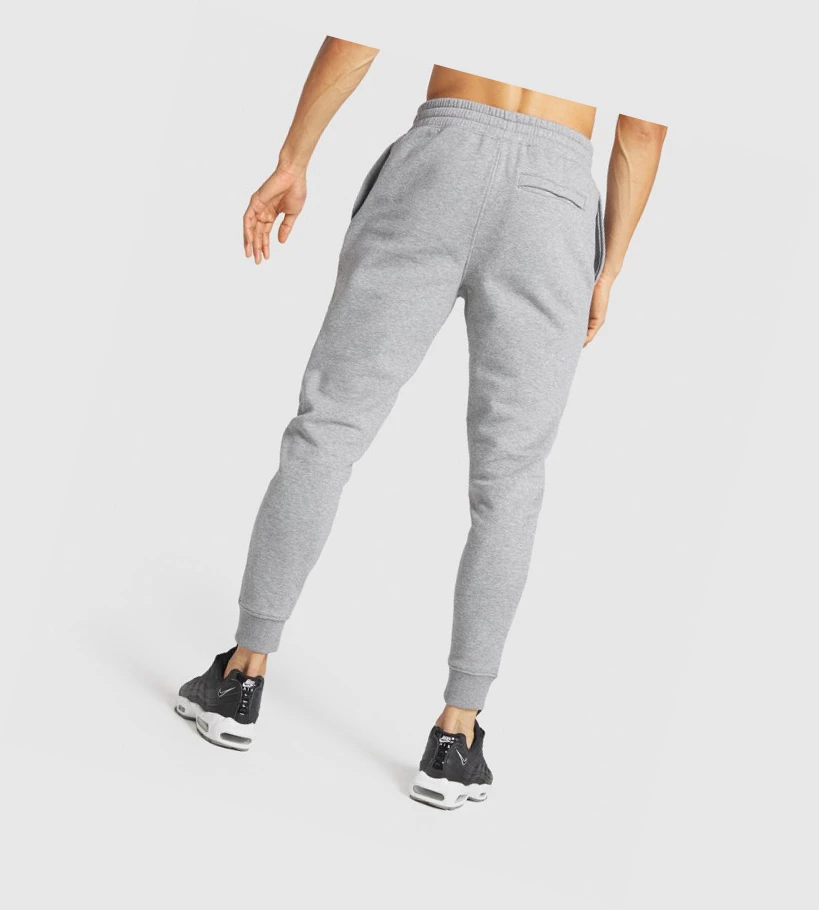 Pantalones Jogger Gymshark Crest Hombre Grises | OVAKZHL-01