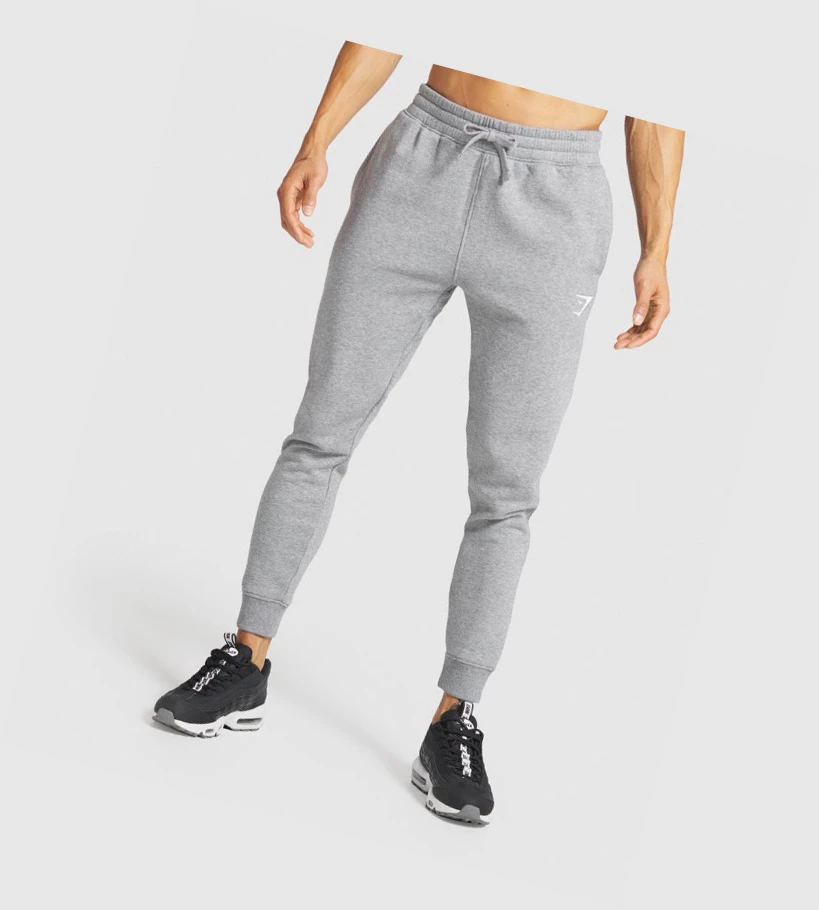 Pantalones Jogger Gymshark Crest Hombre Grises | OVAKZHL-01