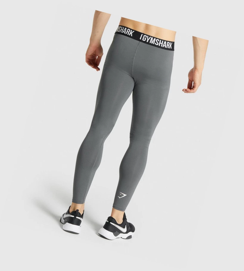 Pantalones Jogger Gymshark Element Baselayer Hombre Grises | LTJEQUX-09