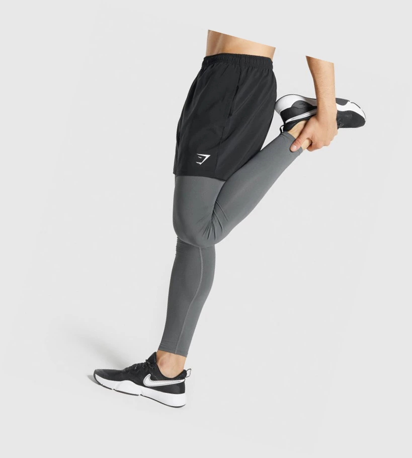 Pantalones Jogger Gymshark Element Baselayer Hombre Grises | LTJEQUX-09