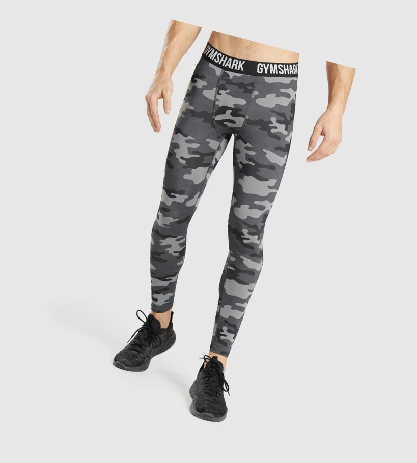 Pantalones Jogger Gymshark Element Baselayer Hombre Grises | TAMOIRS-91