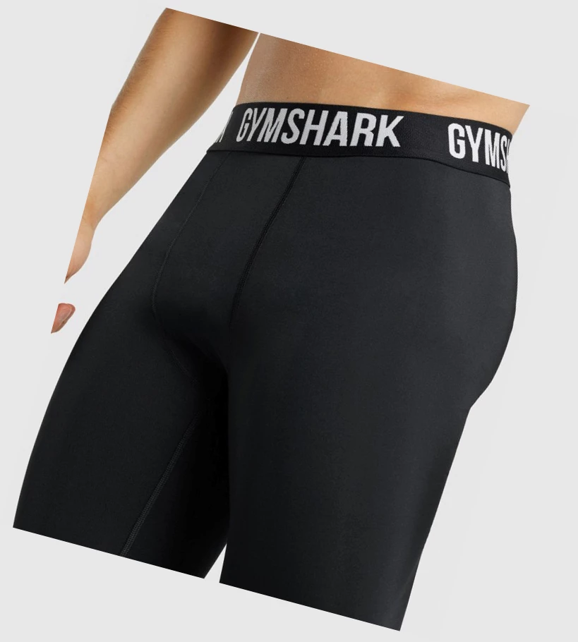 Pantalones Jogger Gymshark Element Baselayer Hombre Negros | WXNCEOK-86