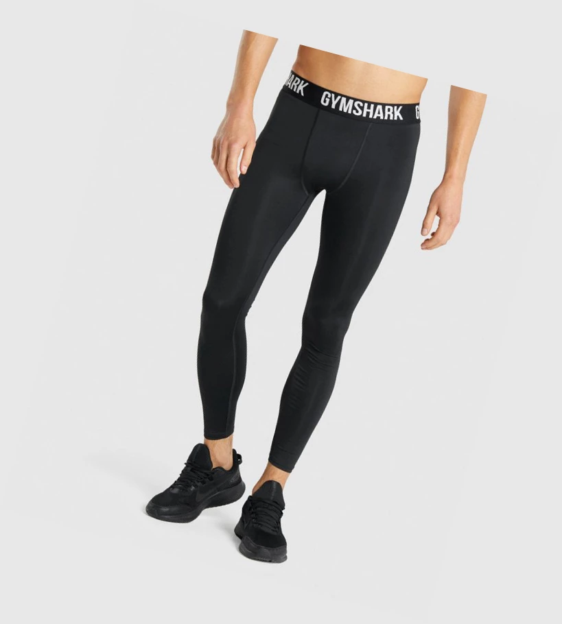 Pantalones Jogger Gymshark Element Baselayer Hombre Negros | WXNCEOK-86