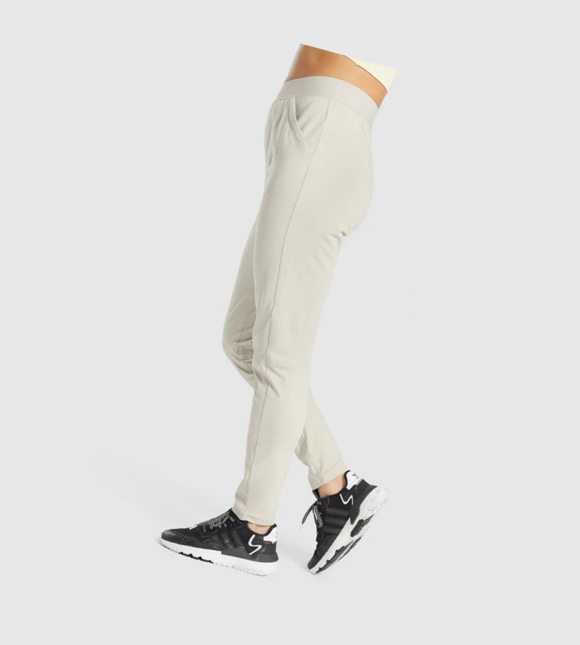 Pantalones Jogger Gymshark Pause Cosy Mujer Grises | AMDBGYU-09