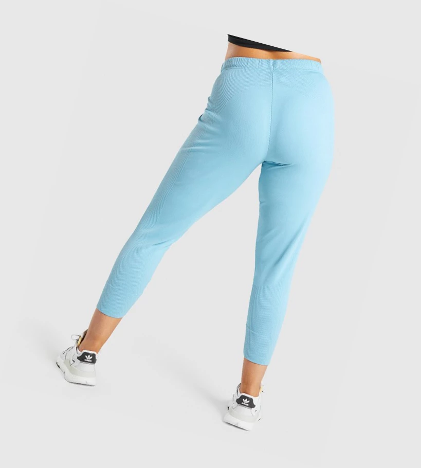 Pantalones Jogger Gymshark Pause Mujer Azules Claro | OYWVQTE-21