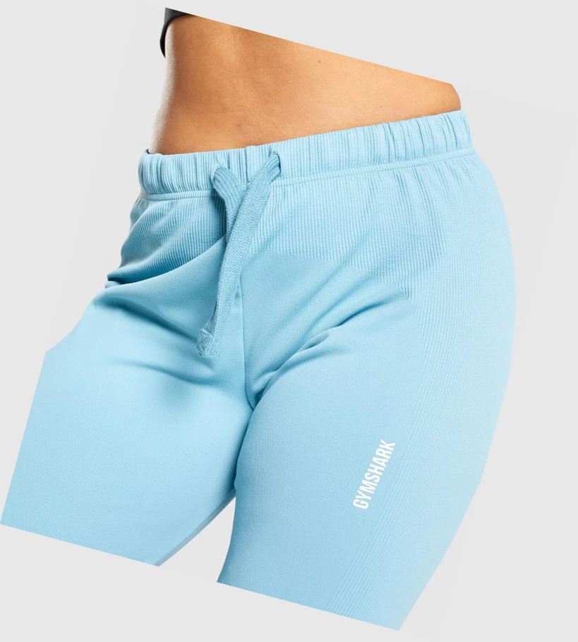 Pantalones Jogger Gymshark Pause Mujer Azules Claro | OYWVQTE-21