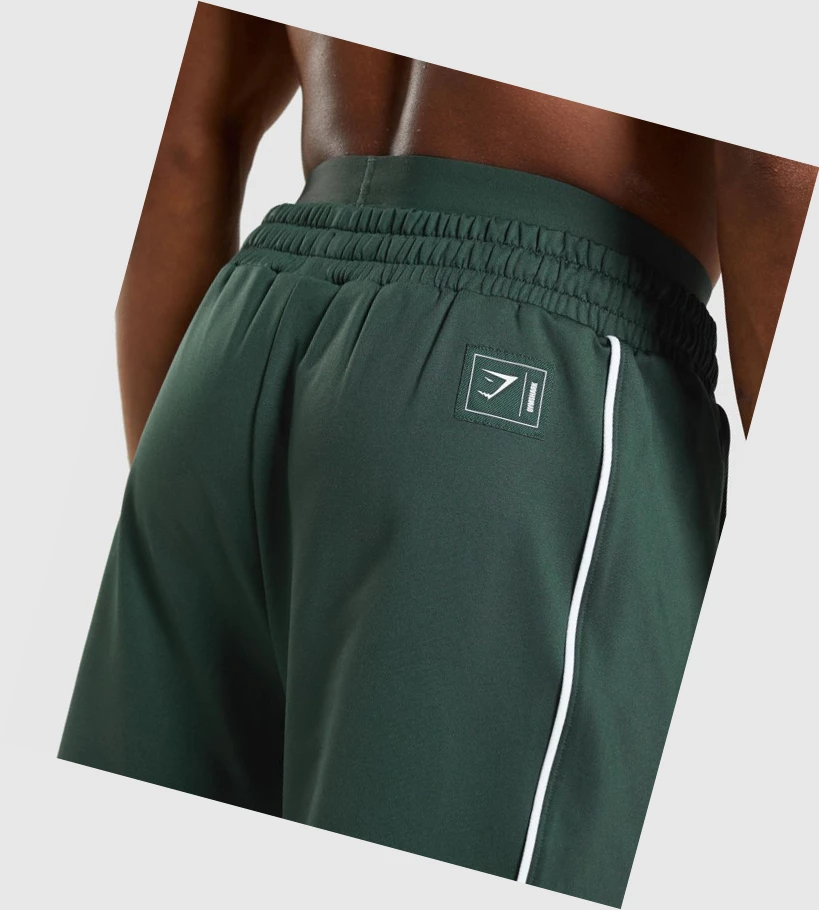 Pantalones Jogger Gymshark Recess Hombre Obsidian Verdes Blancos | YCUBHAV-62