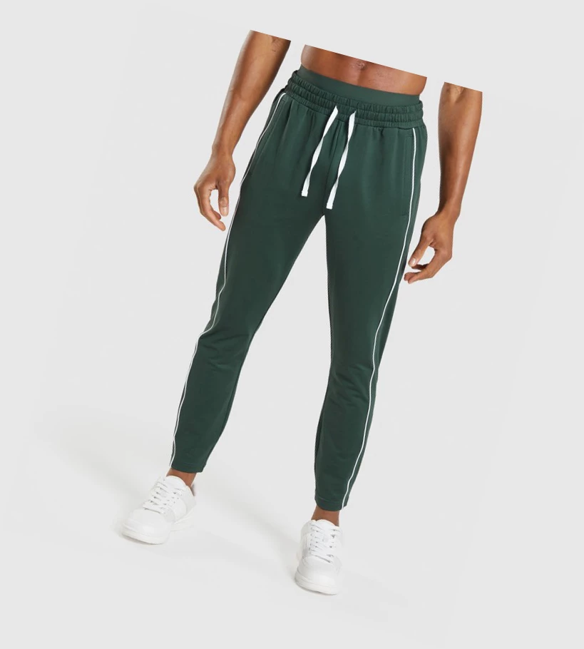 Pantalones Jogger Gymshark Recess Hombre Obsidian Verdes Blancos | YCUBHAV-62