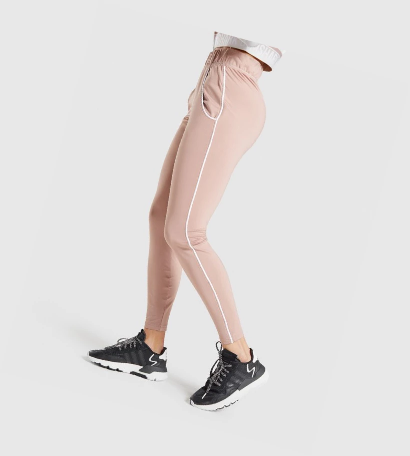 Pantalones Jogger Gymshark Recess Mujer Grises Marrom | HQSOXFM-68