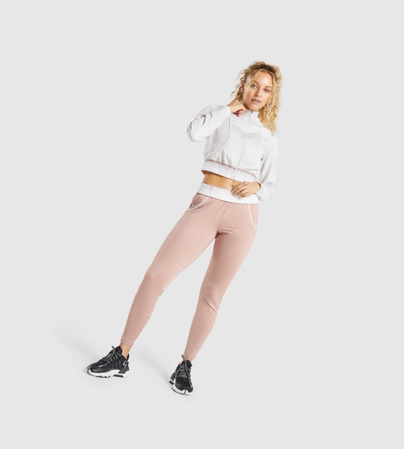 Pantalones Jogger Gymshark Recess Mujer Grises Marrom | HQSOXFM-68