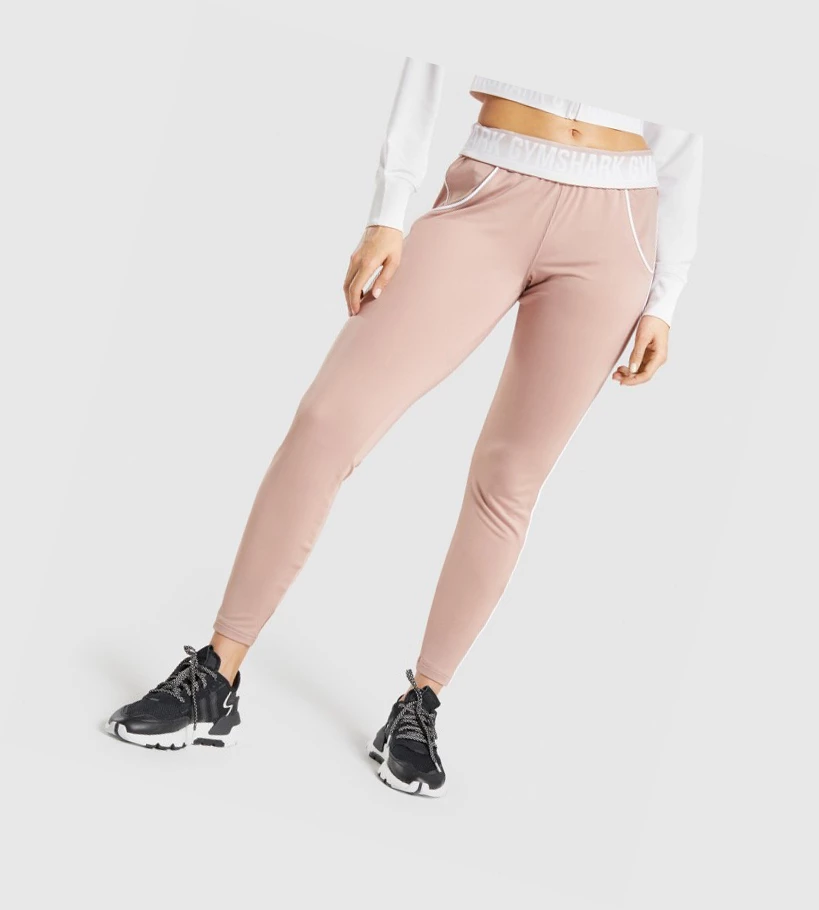 Pantalones Jogger Gymshark Recess Mujer Grises Marrom | HQSOXFM-68