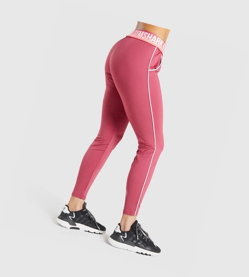 Pantalones Jogger Gymshark Recess Mujer Rosas | UFDKZSJ-70