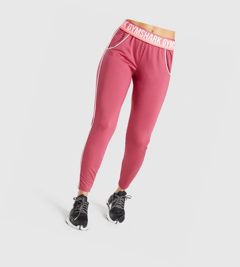 Pantalones Jogger Gymshark Recess Mujer Rosas | UFDKZSJ-70