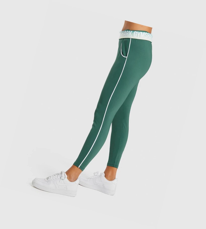 Pantalones Jogger Gymshark Recess Mujer Verdes Oscuro | VNAWKDB-61