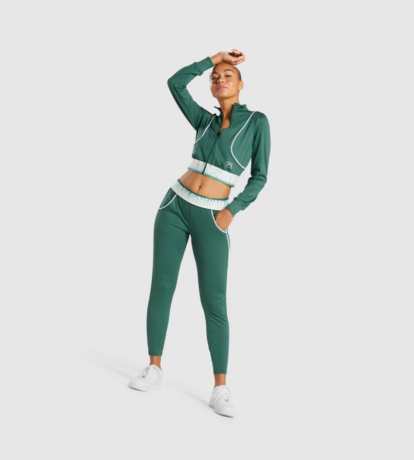 Pantalones Jogger Gymshark Recess Mujer Verdes Oscuro | VNAWKDB-61