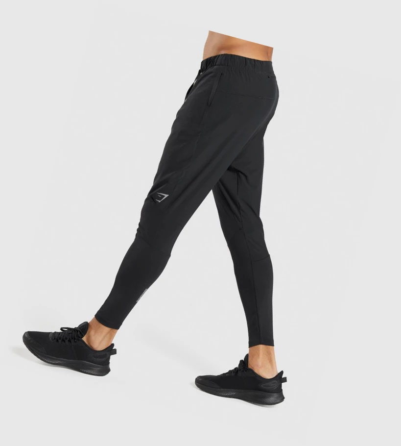 Pantalones Jogger Gymshark Speed Hombre Negros | QZJDNLY-82