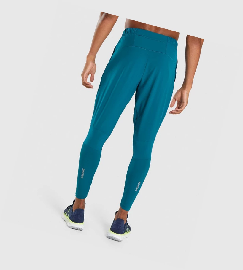 Pantalones Jogger Gymshark Speed Hombre Turquesa | RFZYGNE-90