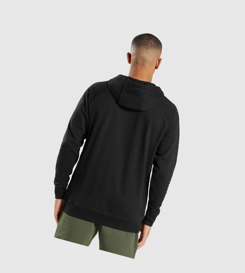 Sudadera Con Capucha Gymshark Apollo Hombre Negros | CJBLOSR-21