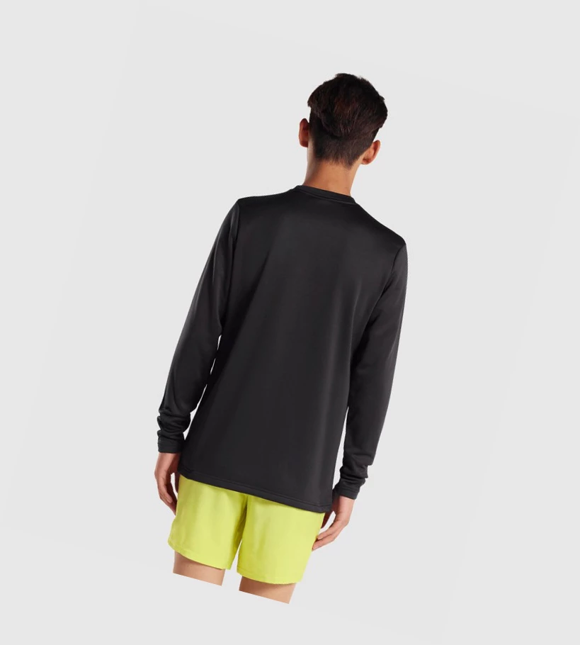 Sudadera Con Capucha Gymshark Arrival Crew Sweatshirt Hombre Negros | SJGPEDM-49